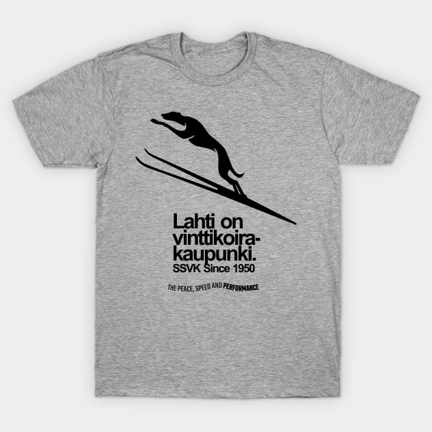 SSVK SINCE 1950 - LAHTI ON VINTTIKOIRAKAUPUNKI T-Shirt by islandb